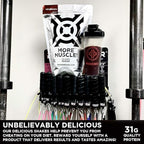 Progenex® More Muscle | No Added Sugar, Hydrolyzed Whey Protein Isolate Powder | Natural Lean Muscle Gainer. Best Tasting Low Carb Protein Shake for Women & Men. 25 Servings (Belgian Chocolate)