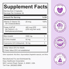 Premom Inositol Plus - 2000mg Myo-Inositol & 50mg D-Chiro Inositol, CoQ10, Folate & Vitamin D3-40:1 Ratio - Supports Hormonal Balance, Ovarian & Reproductive Health - 30 Day Supply