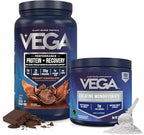 Vega Creatine Monohydrate Powder 17.6oz (100 Servings) Sport Protein & Recovery Chocolate Protein Powder 1.8lbs - Plant-Based Protein and Muscle Support