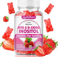 softbear Inositol Supplement for Women, Myo-Inositol & D-Chiro Inositol Gummies Ideal 40:1 Ratio for Female Health & Wellness, Sugar-Free/Veagn/GMO-Free, Strawberry Flavor, 60 Count