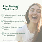 Daily Boost for Women & Men 3-in-1 Metabolism, Focus & Steady Energy Support | 7-Keto DHEA, Green Tea Caffeine, CoQ10 & Ginseng | 90 Capsules
