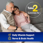 Zinc Magnesium B6 Supplement, Zinc Magnesium Aspartate Gummies with Vitamin B6 D3 K2, L-Theanine & Boron, Support Energy, Muscle Relief & Bone Health, Sugar Free 60 Gummies