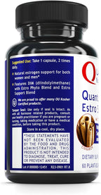 QNL Quantum Estro Support - Natural Hormone Supplement for Women & Men - Supports Men's & Women's Health - Organic Hormonal Balance for Women - 60 Capsules