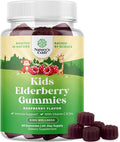 Sambucus Elderberry Gummies for Kids Health - Delicious Black Elderberry Gummies with Zinc and Vitamin C for Kids Immune Support - Gelatin and Gluten Free Non-GMO Immunity Support - 60 Count