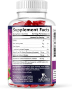 Joint Support Gummies - Glucosamine Plus Vitamin E Nature's Joint Support Supplement for Occasional Discomfort for Back, Knees & Hands - Cartilage & Joint Health & Flexibility Support - 120 Gummies