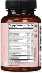 Prenatal Vitamins for Women - Prenatal Multivitamin with Folic Acid & Omega 3 DHA Fetal Development Support - Pregnancy Vitamin Supplement with, Vitamin A, C, D, B6, B12 & Iron - 60 Softgels