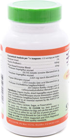 In Clover Fresh Digest Daily Digestive Aid and Immune Support Supplement for Cats, Natural Prebiotic and Enzyme Powder for Healthy Stools, Hairball Control, Stop Litterbox Odor, Works Fast 100g/3.5oz