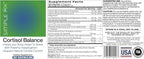 Cortisol Balance Supplement – Supports Stress, Focus & Daily Energy – with Ashwagandha, Rhodiola Rosea, L-Theanine, Magnesium, Zinc & B6 – Adaptogen Formula – Vegan Capsules