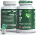 Probiotics for Women & Men - 120 Billion CFU, 17 Powerful Strains for Gut Health, Immunity & Fast Bloating Relief, Third - Party Tested, Non-GMO & Vegan Probiotics Formula for Digestive Health, 60 CT
