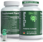 Probiotics for Women & Men - 120 Billion CFU, 17 Powerful Strains for Gut Health, Immunity & Fast Bloating Relief, Third - Party Tested, Non-GMO & Vegan Probiotics Formula for Digestive Health, 60 CT