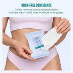 Large Feminine Wipes for Women, pH Balanced Soft Gentle Soothing Unscented Flushable Personal Hygiene Wipes for Intimate Period Care Portable to Go Sensitive Sanitary Wipes Travel (10ct, Pack of 4)