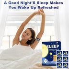 Sleep Patches for Adults Extra Strength, Sleep Patch with Melatonin & Valerian, All-Natural Deep Sleep Support Patches for Women & Men