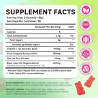 Oil of Oregano with Black Seed Oil, 2-in-1 Black Seed Oil Supplement for Women & Men Support Antioxidant Health, Sugar Free & Vegan Raspberry Herbal Gummies, 60 Count