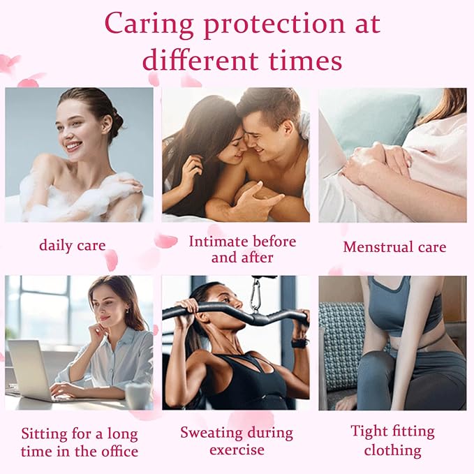 Refreshing Intimate Wash for Women, pH Balance, Gentle Daily Intimate Cleanser, Natural Extracts, Pink, 10.14 fl oz