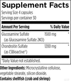 Designs for Health Glucosamine Chondroitin - Glucosamine Sulfate + Chondroitin Sulfate Supplement - Supports Healthy Joint Function (120 Capsules)