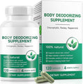 Chlorophyll Capsules Body Deodorizing Supplement for Daily Internal Freshness Support | Natural Botanical Blend for Routine Odor Balance, Gut Wellness, and Clean Inner Feeling | 120 Capsules