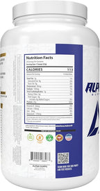 Alpha Supps ISO, Low Carb 100% Whey Protein Isolate Powder, 25 Grams Per Serving, Helps Support Muscle Growth, Low Sugar and Gluten Free (Strawberry Shortcake, 2 lb)