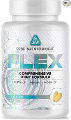 Core Nutritionals Flex Comprehensive Joint Formula | Promotes Healthy Tendons, Ligaments, & Cartilage | Improve Mobility | Antioxidants for Recovery | 240 Tablets