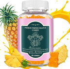 Hotvox Premium Feminine Balance Gummies,Probiotic Gummies,PH Balance & Gut Health Support,Boosts Immune System, Nurtures Women's Health, Pineapple Flavor Vegan Gluten-Free, 90 Count