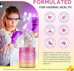 Feminine Probiotics Gummies - Probiotic Pineapple Gummies for Women, with Slippery Elm, Support ph Balance, Lactobacillus for Bladder and Vaginal Wellness, 60 Count