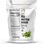 It's Just! Pea Protein Powder - Vegan, Plant Based, GLP-1 Friendly, Non-GMO, Unflavored - 1.5 lb