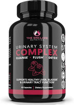 THE ENCLARE NUTRITION D Mannose with Cranberry Pills, Urinary Tract Health UTI Support, Kidney, Bladder, Liver Cleanse, Detox. D-mannose 1000mg Capsules, Cranberry Juice Powder, Dandelion & Hibiscus