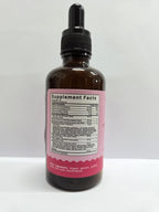 Wild Yam Root Tincture with Prebiotic Liquid Probiotic Digestive Enzyme Black Cohosh Drops - 60ml