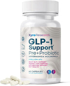 GLP-1 Support Weight Loss Probiotic Supplement - Women Men Natural Appetite Suppressant Metabolism Booster Healthy Gut Support - GLP1 Support for Hunger Control Curb Cravings & Fat Burn