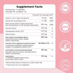 Menopause Supplement for Women : Hormone-Free Probiotic with Black Cohosh & Ashwagandha Support for Hot Flashes Mood Balance & Skin Health 60 Capsules