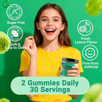 Liposomal Sulforaphane Supplement Gummies 150mg - Organic Broccoli Sprout Extract Supplement with Glucoraphanin, White Mustard for Antioxidant, Detox - Sugar Free, Lemon Flavored,60 Counts
