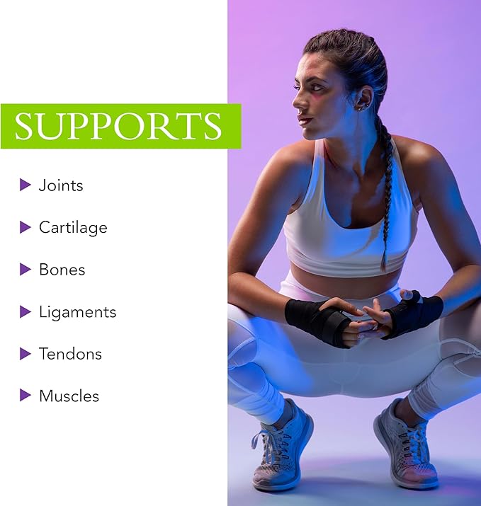 Glucosamine Chondroitin MSM – Natural Joint Support Supplement - Advanced Repair & Relief Supplements for Men & Women - Vegan, Non-GMO, Gluten Free, No Fillers, 60 Capsules
