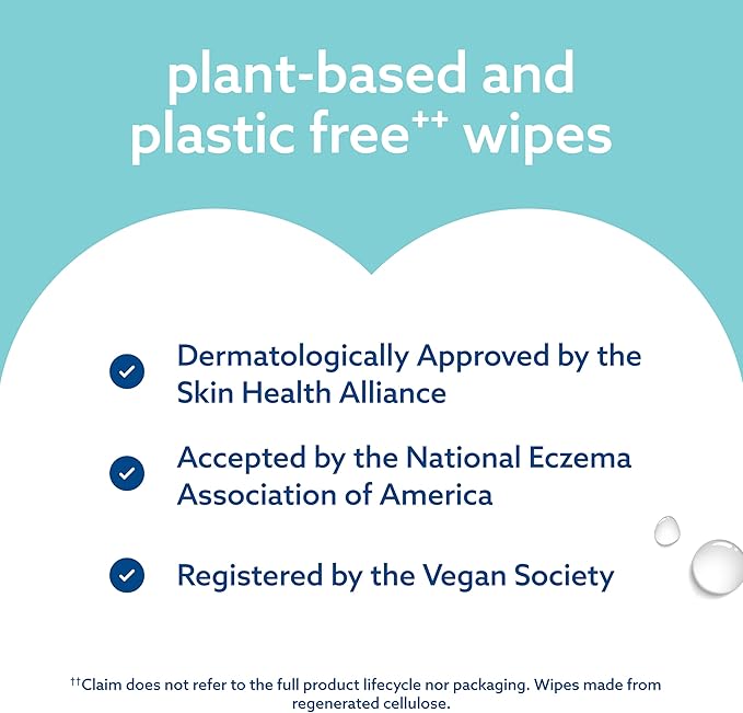 WaterWipes Sensitive+ On The Go Wipes,3-In-1 Cleans,Cares,Protects,99.9% Water,Unscented & Hypoallergenic Wet Wipes,28 Count (Pack of 2)