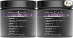 Formulation Factory 10-in1 Magnesium Glycinate Sleep Aid - The Night Before Recovery Complex with Melatonin & L-Theanine - Natural Relaxation Support (4 Month Supply, 240 Capsules)