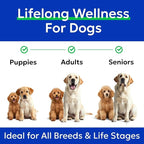 BARK&SPARK Omega 3 Fish Oil for Dogs - w/Wild Alaskan Salmon Oil for Dogs, Fish Oil Liquid Supplement for Pets, EPA+DHA Fatty Acids, Skin&Coat Support - Itch&Allergy Relief, Joint - Alaskan Salmon
