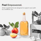 Amen Multi Collagen Peptides Capsules with Hyaluronic Acid and Vitamin C - 5 Types of Collagen Protein Type I, II, III, V, X - Grass Fed Hydrolyzed - 18 Amino Acids - Collagen Supplement - 90 Pills