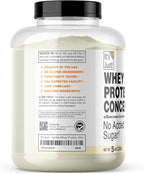 It's Just! - 100% Whey Protein Concentrate, Made in USA, Premium WPC-80, Natural Vanilla Flavor (5 Pound, Vanilla)