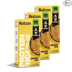 Kaizen Original Protein Rice, 20g Protein, Low Carb (6g Net Carbs), Keto-Friendly, Gluten-Free, Made with Plant-Based Lupini Beans, High Fiber, 8 Ounce, Pack of 3