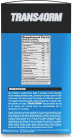 EVL Weight Loss Support Stack - Trans4orm Thermogenic Fat Burner & Metabolism Support Pills with Green Coffee Bean Extract and Forskolin Plus LeanMode Non-Stimulant