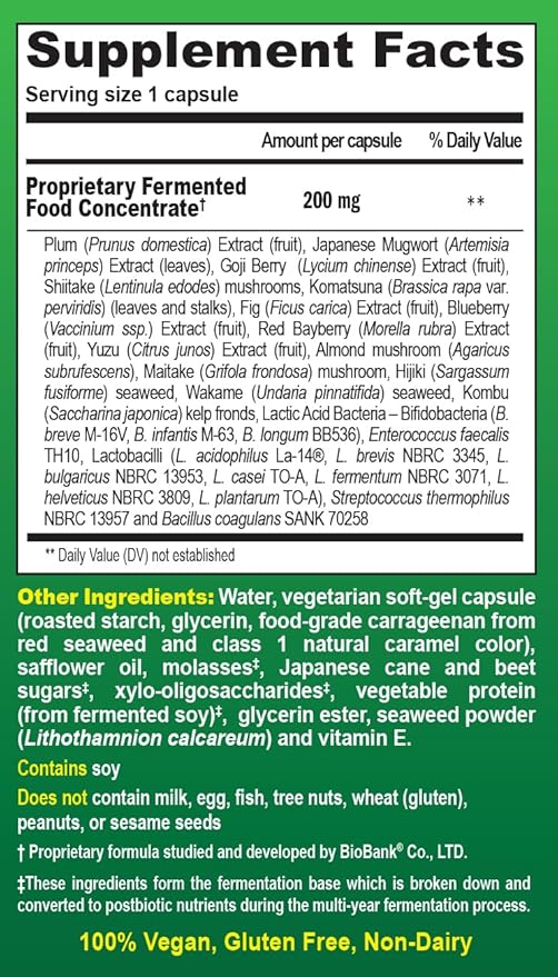Essential Formulas Dr. Ohhira’s Probiotics Original Formula with 3 Year Fermented Prebiotics, Live Active Probiotics and the only Product with Postbiotic Metabolites, 60 Capsules