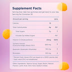 Canary Swift Soother Gummies | Bromelain, Curcumin, Quercetin, and Turmeric Supplement for Joint Health & Digestion - Vegan Tropical Pineapple Flavor, 60 Gummies