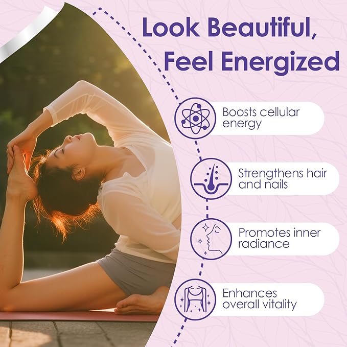 Collagen Peptides Powder - Hydrolyzed Collagen with Vitamin C, Hyaluronic Acid & Biotin - Skin, Hair, Nails, Joint & Anti-Aging Support, 35 Servings