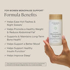 Stonehenge Health for Women Menopause Support for Peri + Menopause + Post - Mood, Energy, Stress, Hot Flashes, Night Sweats, Sleep & Cortisol, Chromax Chromium, Vitamin D3, KSM-66 Ashwagandha Extract
