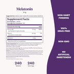 Natrol Melatonin 3 mg, Dietary Supplement for Restful Sleep, Sleep Supplements for Adults, 240 Melatonin Tablets, 240 Day Supply