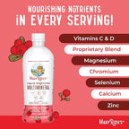 MaryRuth's Liquid Nighttime Multimineral | No Melatonin | Bedtime Routine | Magnesium Citrate | Calcium | Zinc | Vitamin D3| Available in 4 Flavor - Vegan | Sugar Free | Gluten Free | 32 Oz