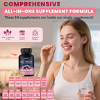 Beef Organ Supplement for Women, Beef Liver, Kidney, Heart & Uterus Tissue, with Multivitamins, Folate & Herbal Extracts – Balance Hormones, Support PMS & Energy, Grass Fed,Pasture Raised,120 Capsules