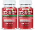 Magnesium Glycinate Gummies 1000mg, High Absorption Sugar Free Magnesium Potassium Supplement for Relaxation, Stress Relief, and Sleep Support for Adults & Kids - 180 Raspberry Gummies