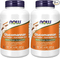 NOW Foods Supplements,Glucomannan (Amorphophallus konjac) Pure Powder,Supports Regularity*,Healthy Weight Management*,8 Ounce,(Pack of 2)