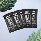 Body Wipes for Women and Men Individually Wrapped Face and Body Wipes, Bath Wipes for Adults No Rinse Personal Cleansing Wipes Travel, Bulk Deodorant for Homeless Shower Wipes for Camping Hiking (50)