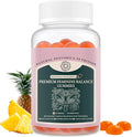 Premium Feminine Balance Gummies for Women - Hawaiian Pineapple pH Balance Probiotic Gummies for Odor and Flora Wellness, Immune Support, Vegan, 60 Count