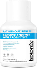 Isotonix® Digestive Enzymes with Probiotics | DigeZyme® Multi-Enzyme Complex & Lactospore® Bacillus Coagulans | Nutrient Absorption, Gut Balance & Digestive Health | Vegan, Gluten-Free | 90 Servings